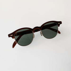 Henry in Silver x Cognac Cellulose Acetate