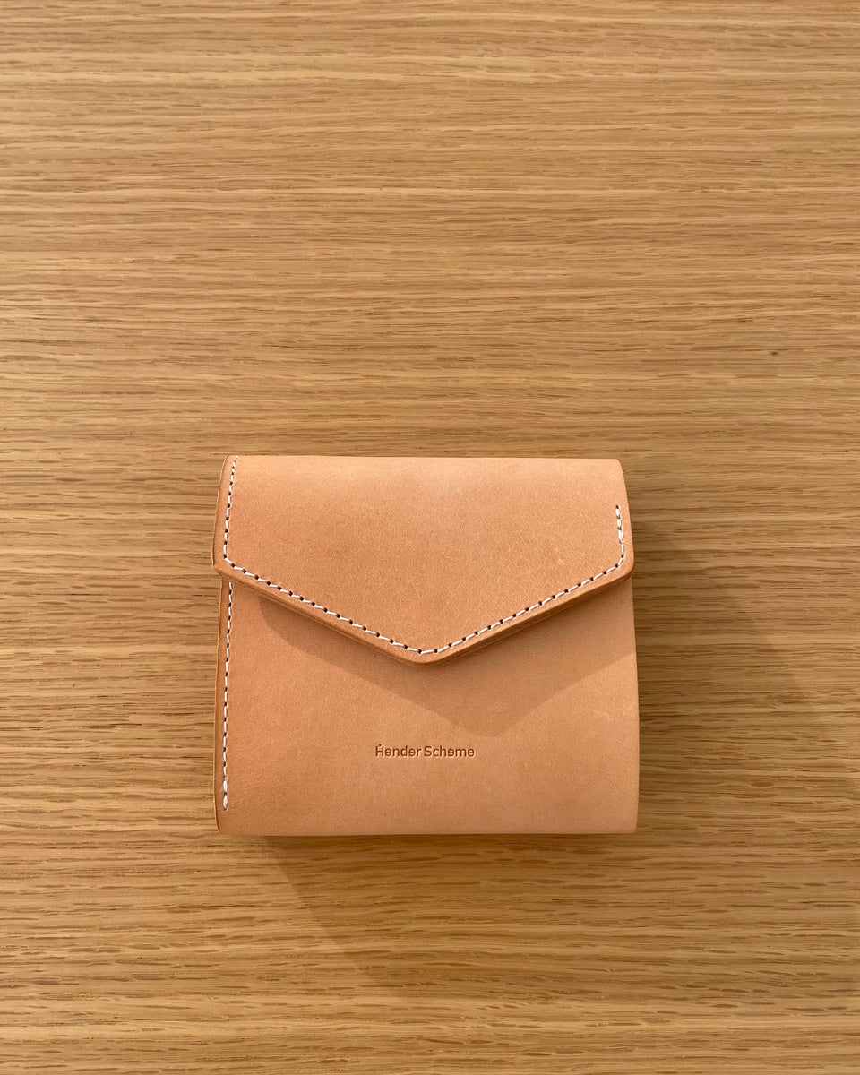 Hender Scheme Flap Wallet in Natural at Tempo Lausanne