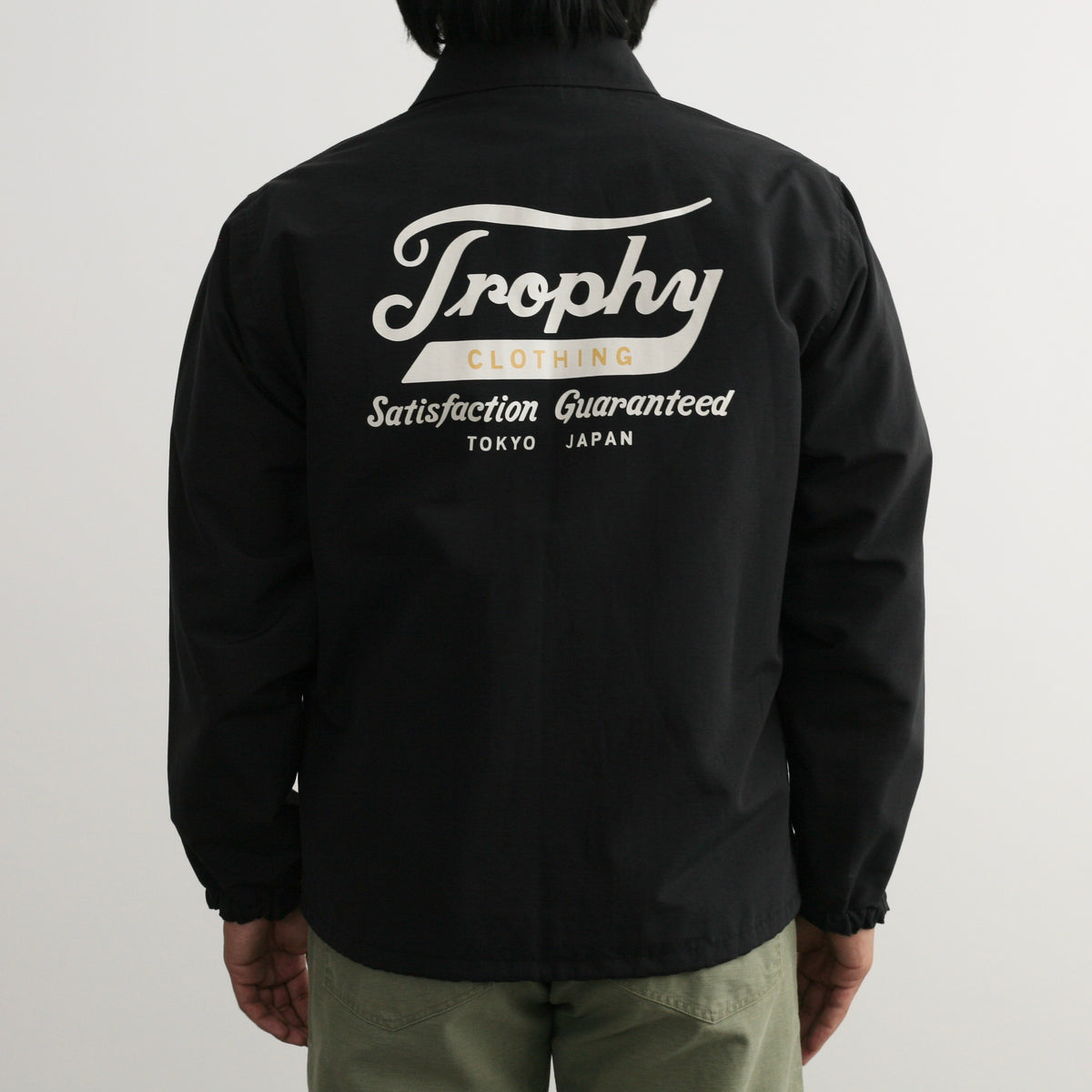 Classic Logo Warm Up Jacket in Black