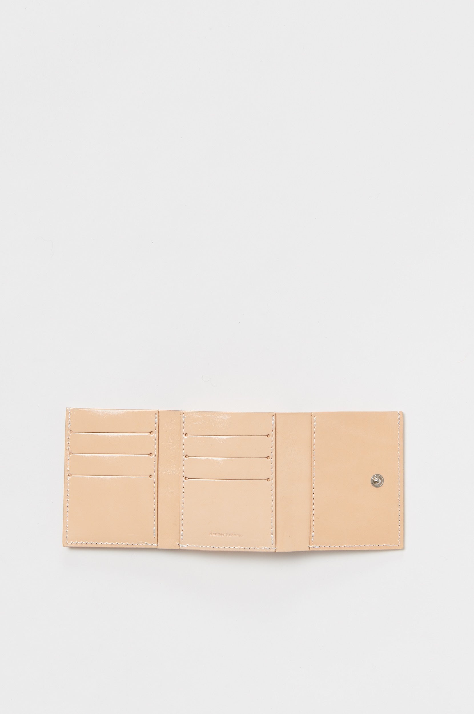 Trifold Wallet in Natural