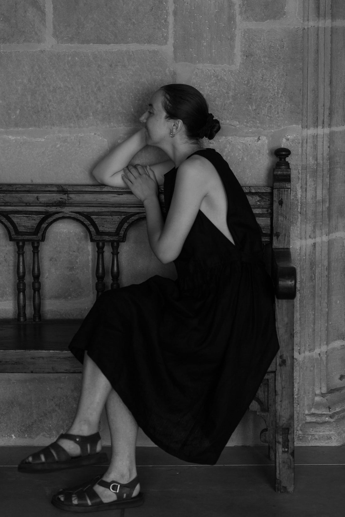 Katya Kalyska at San Telmo Museum in Basque Country
