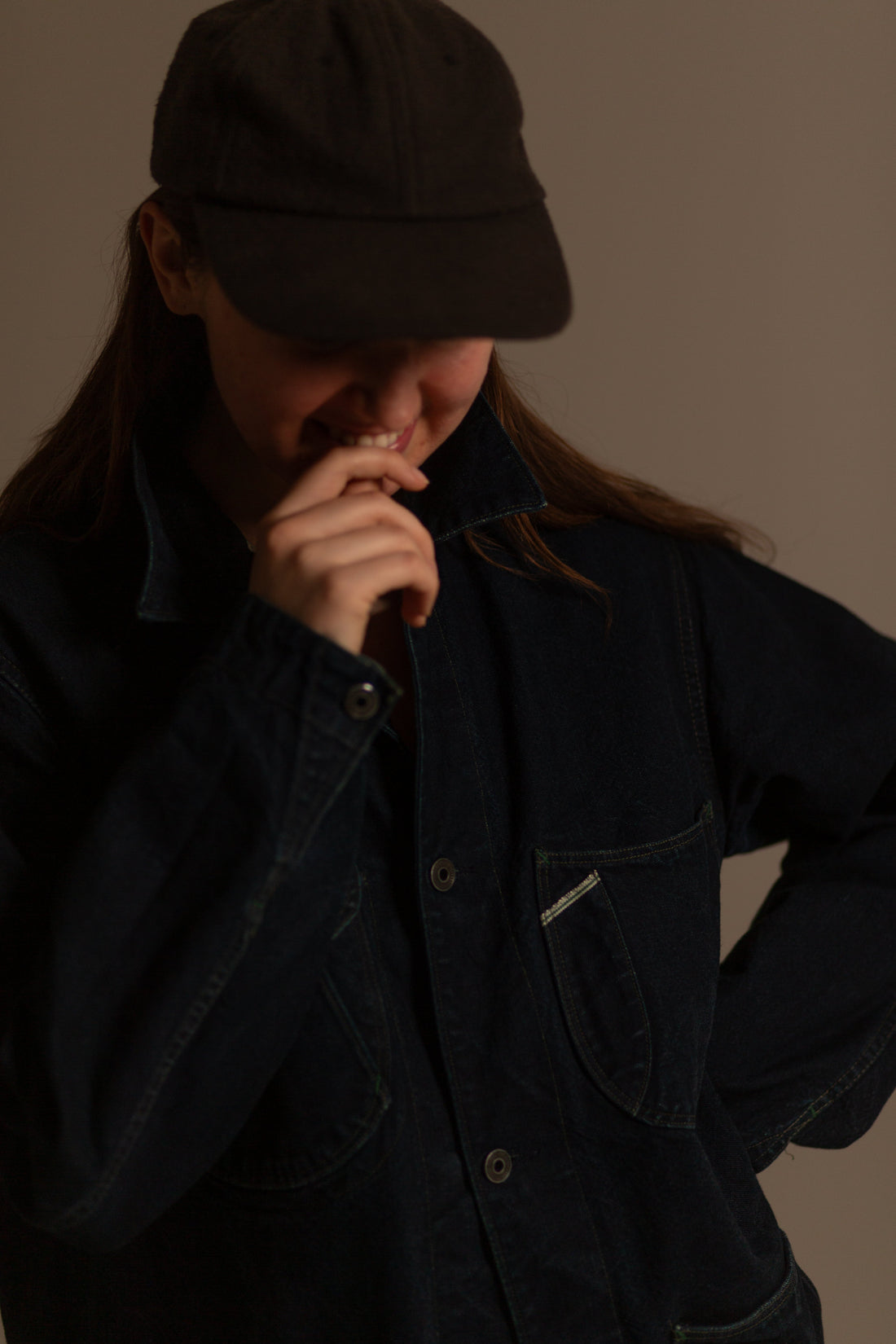 KATYA KALYSKA WEARING STEVENSON OVERALL CO.