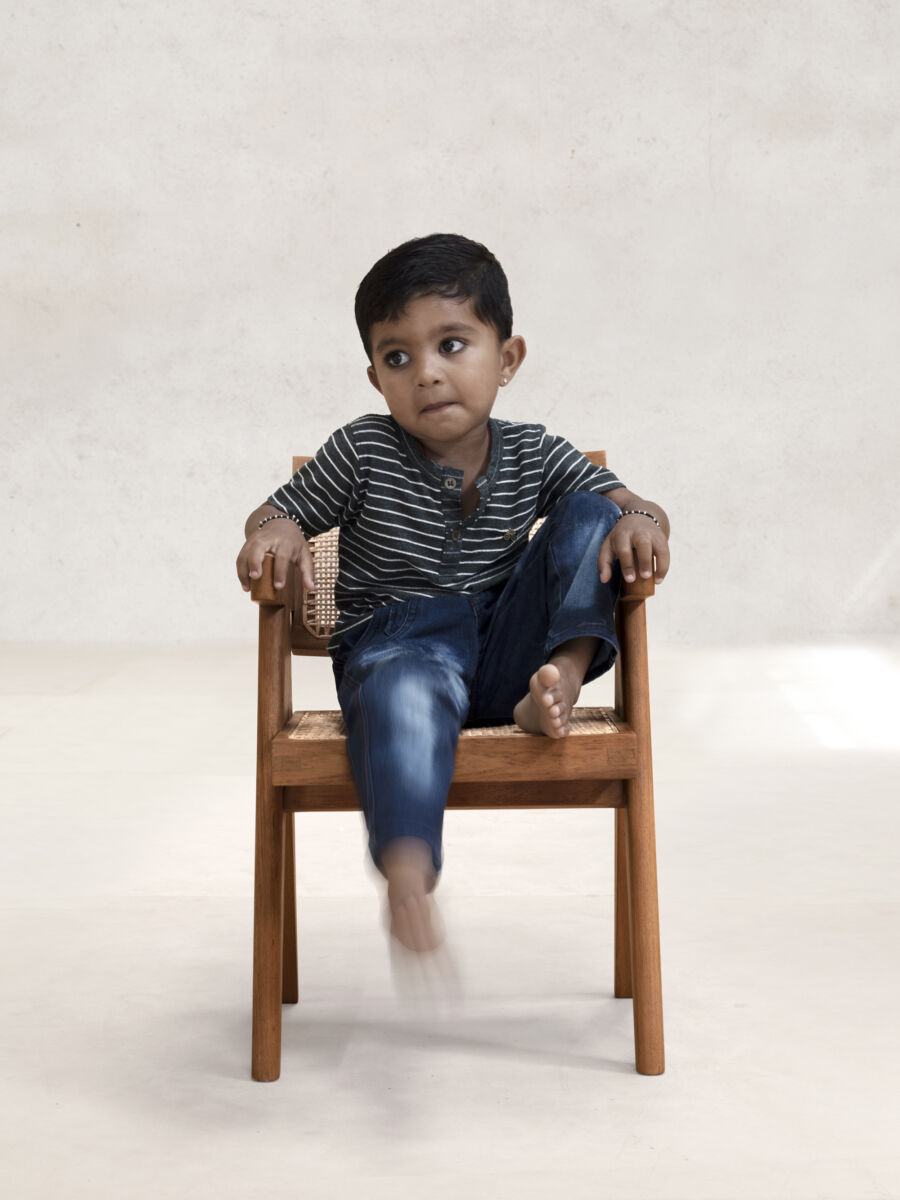 Office Chair V Leg - Children's Edition by Pierre Jeanneret & Chandigarh Collective
