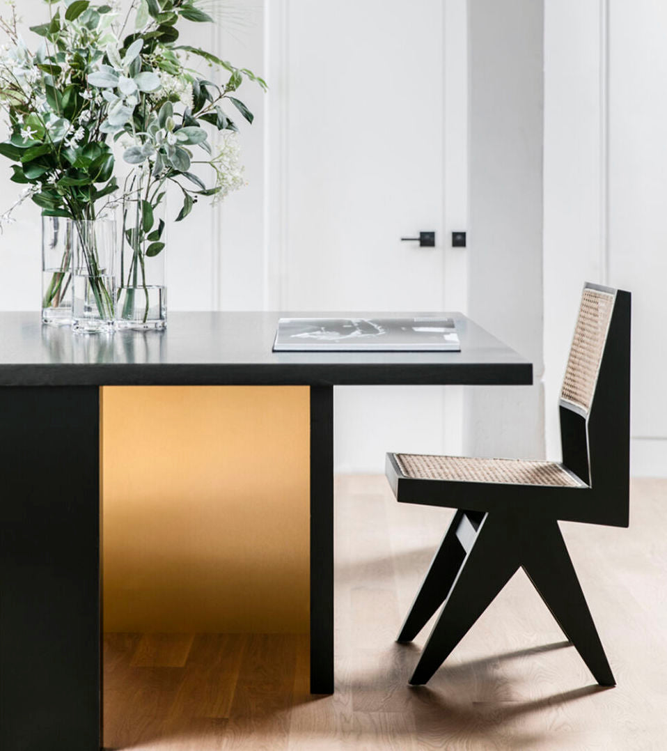 Armless Dining Chair by Pierre Jeanneret & Chandigarh Collective - Tempo