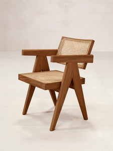 Office Chair V Leg by Pierre Jeanneret & Chandigarh Collective