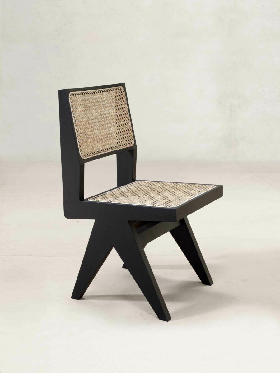 Armless Dining Chair by Pierre Jeanneret & Chandigarh Collective - Tempo