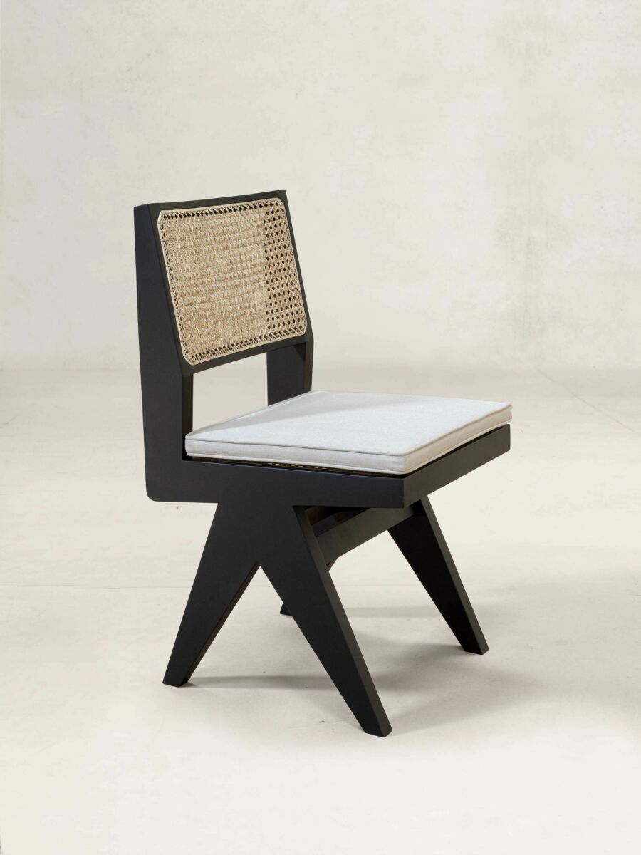 Armless Dining Chair by Pierre Jeanneret & Chandigarh Collective - Tempo