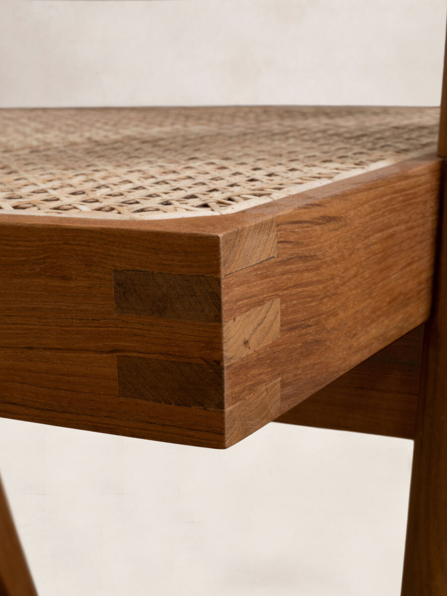 Office Chair V Leg by Pierre Jeanneret & Chandigarh Collective - Tempo