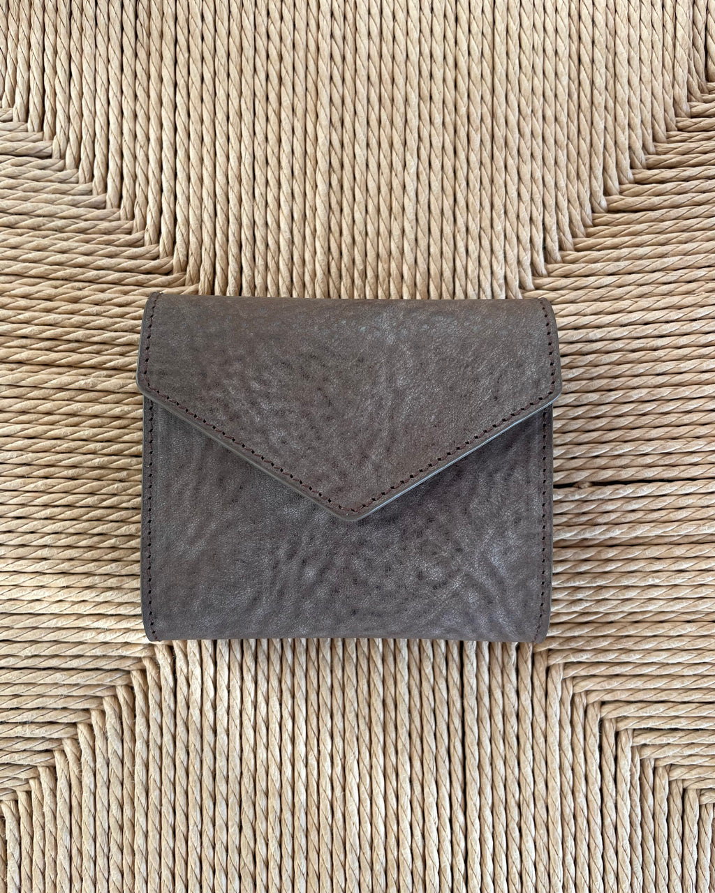 YOKO SAKAMOTO - Vachetta Veg Tanned Leather Wallet - Tempo