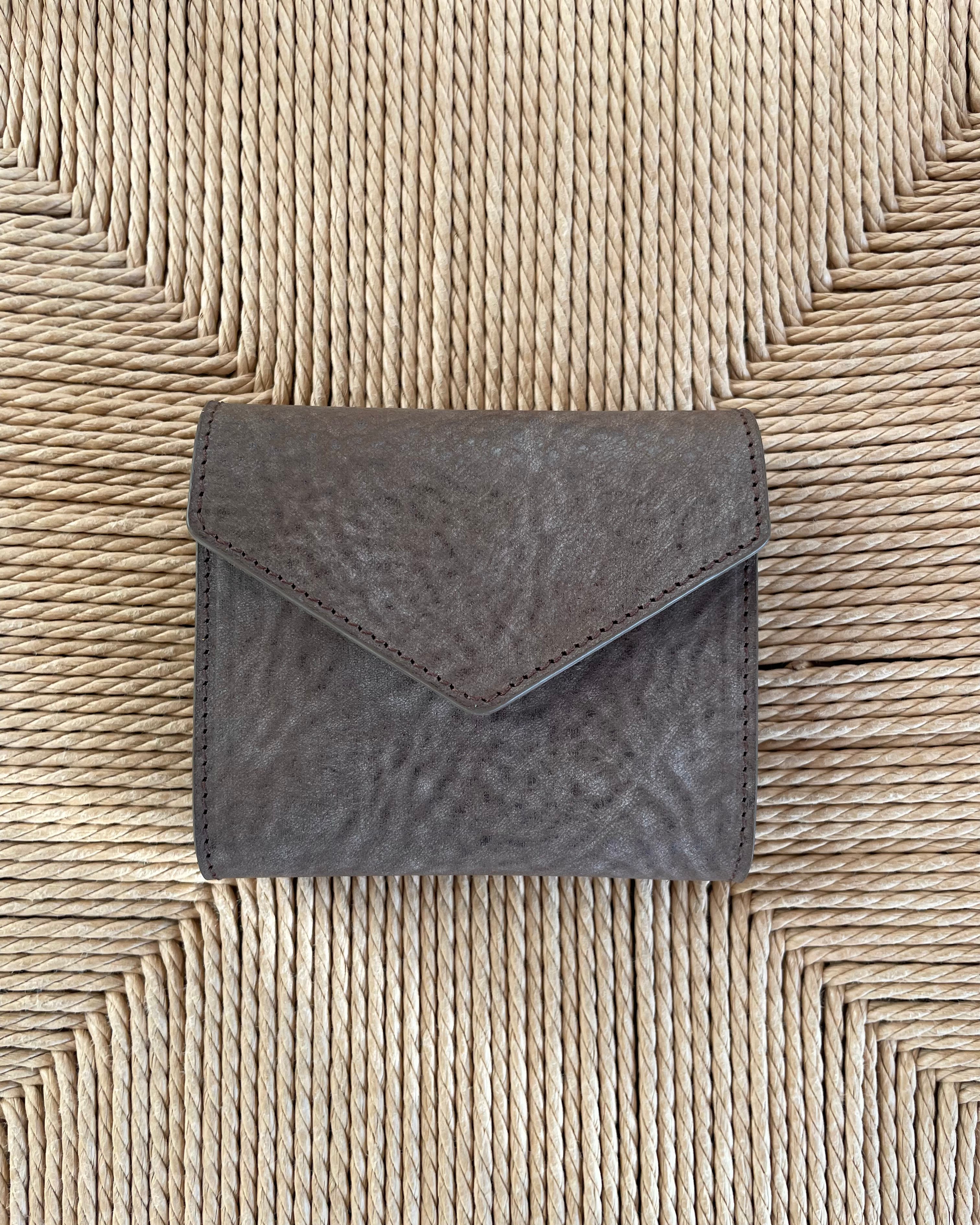 YOKO SAKAMOTO - Vachetta Veg Tanned Leather Wallet - Tempo