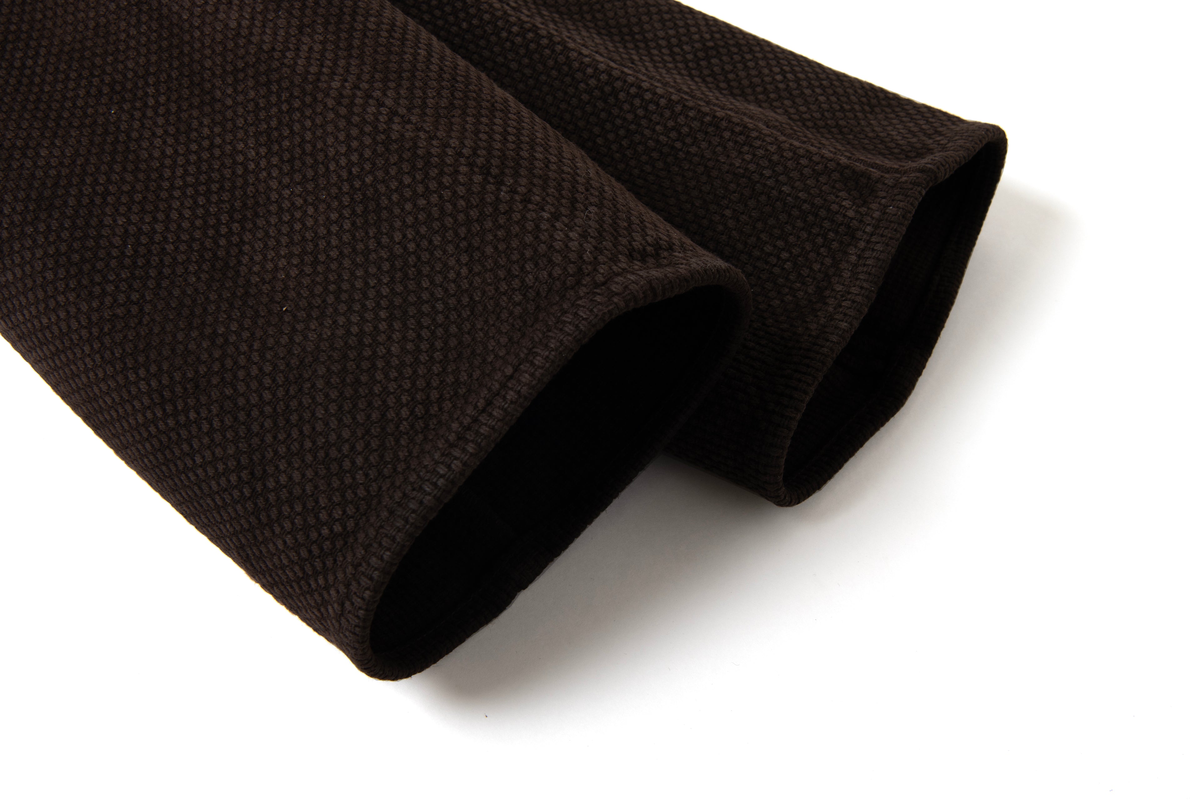 STUDIO D'ARTISAN - Amami Dorozome Mud Dyed 13oz Sashiko Jeans - Regular Straight - Dark Brown - Tempo