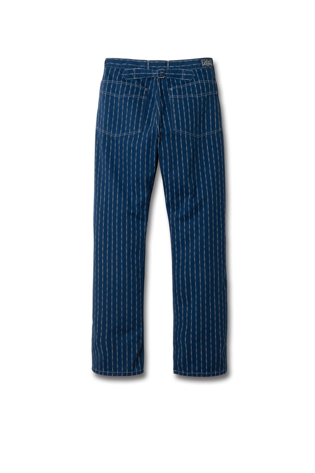 STUDIO D'ARTISAN - PRE-ORDER - INDIGO RING WABASH PANTS - WIDE STRAIGHT NO. 1932 - Tempo
