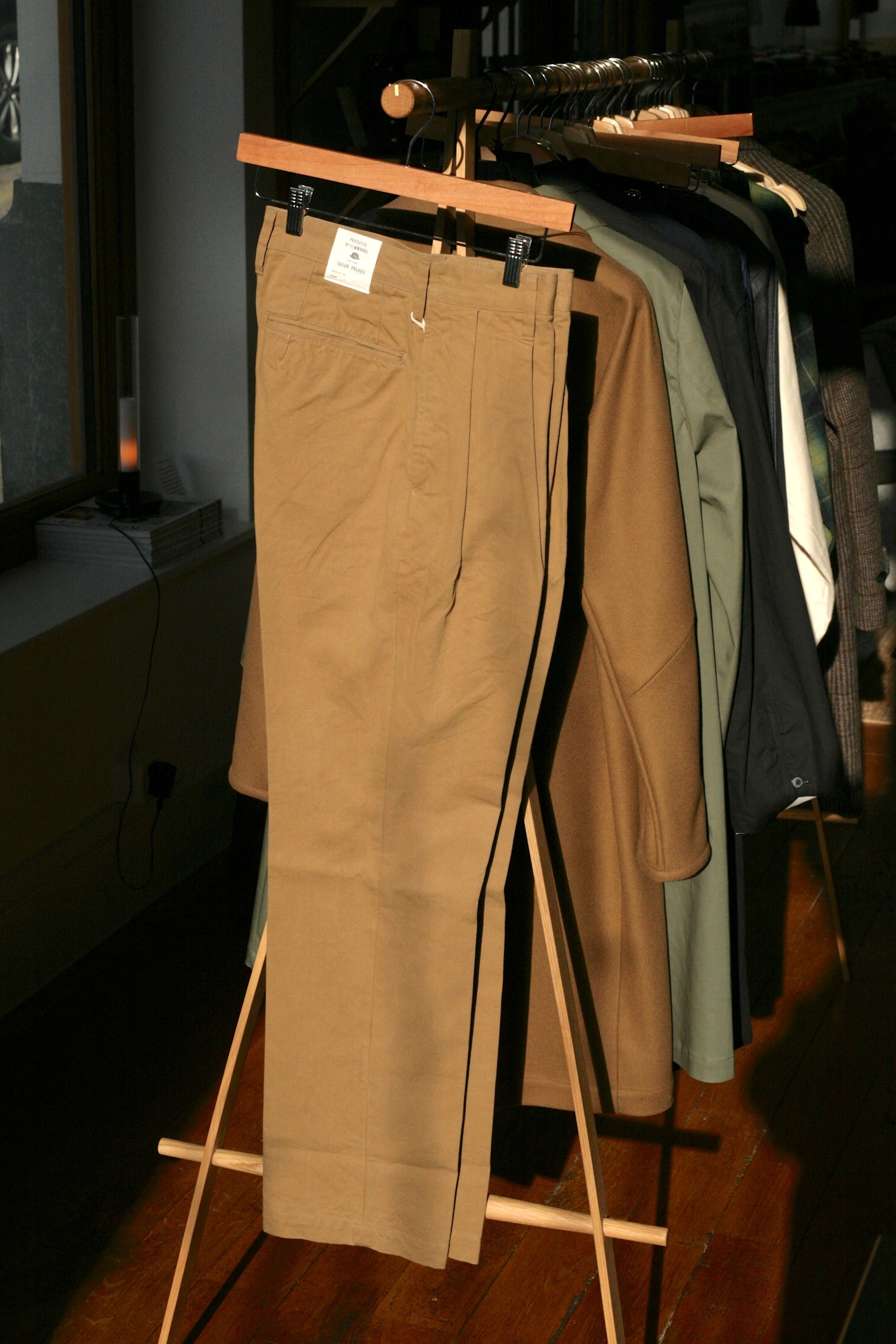 ORGUEIL - STUDIO D'ARTISAN - French Army Chino Trousers in Beige - Tempo
