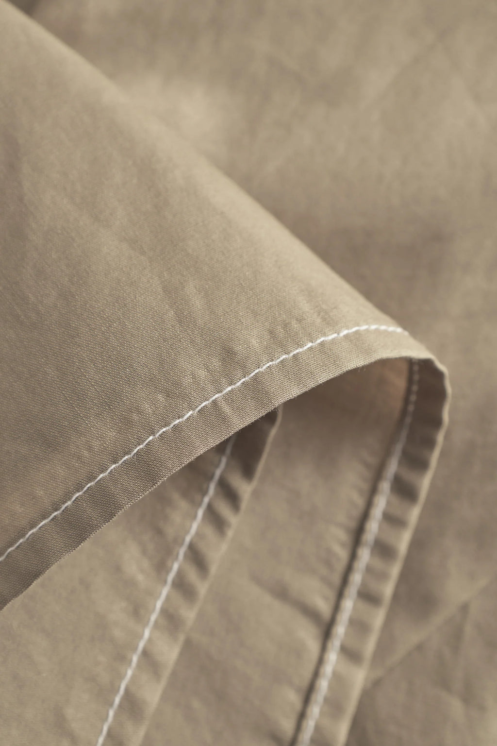 MKDT STUDIO - Damy Sheer Cotton Dress in Khaki - Tempo