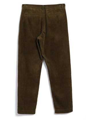 KEN Elephant Cord Wide Cut Trousers | Seaweed