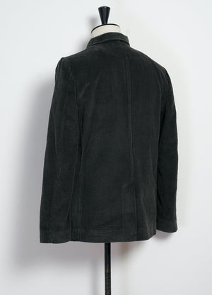 VINCENT Elephant Cord Blazer Jacket | Olive Taupe