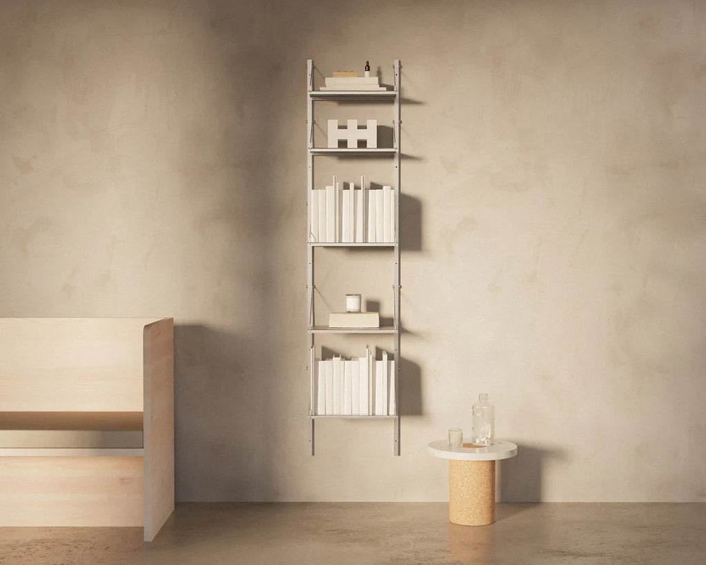 FRAMA - SAMPLE | SHELF LIBRARY SINGLE SECTION | H1852 / W40 - DARK OAK - Tempo