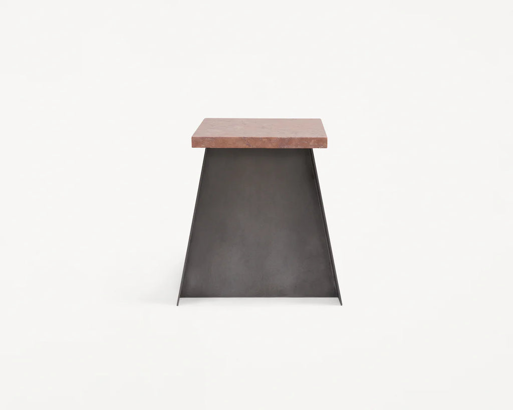 64 PLINTH | BLACKENED STEEL / RED NEGRAIS - Tempo