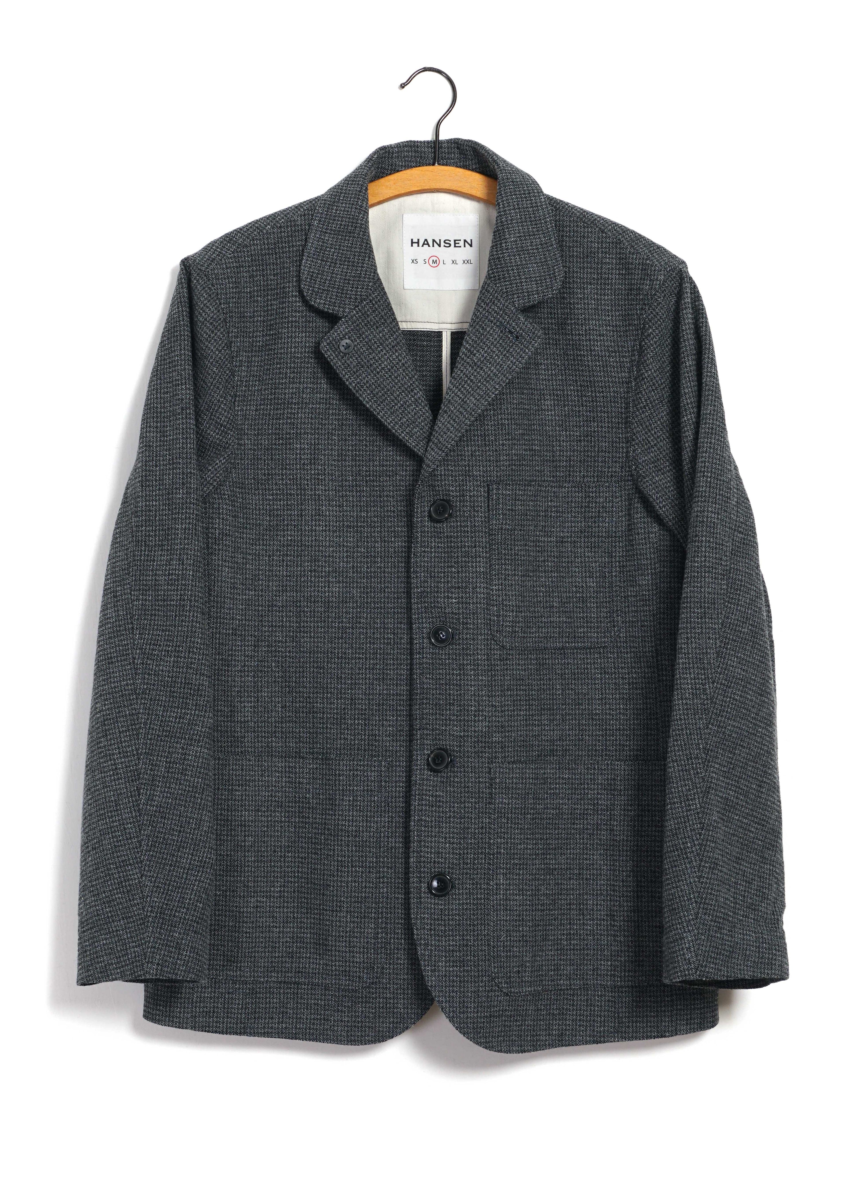 JOSEF | EASY FOUR BUTTON BLAZER | BROKEN GREY