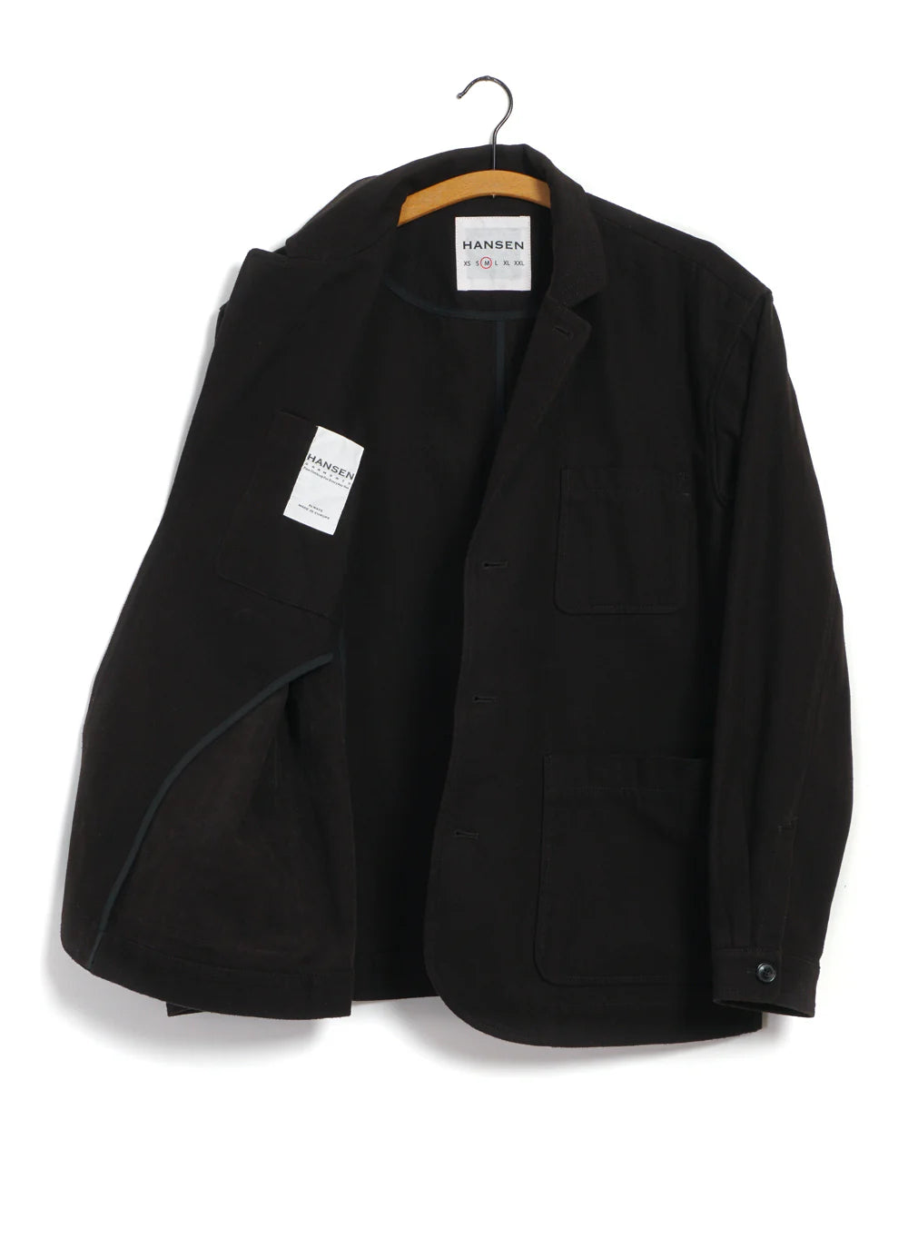 MALVIN | LOOSE CUT BLAZER | DARK BROWN