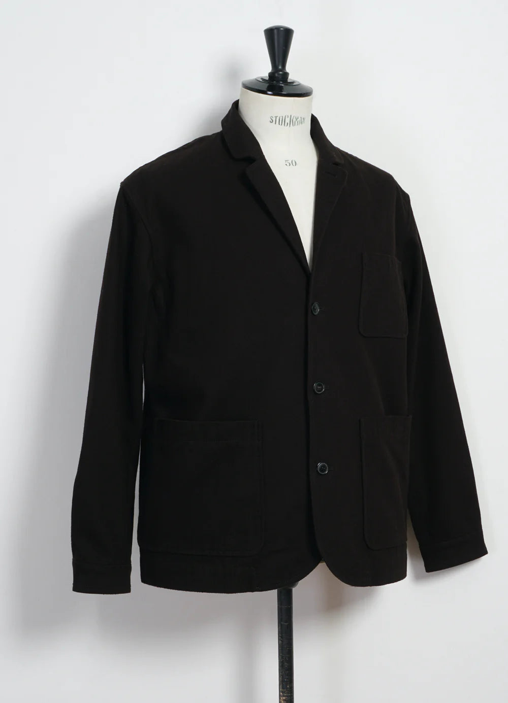 MALVIN | LOOSE CUT BLAZER | DARK BROWN