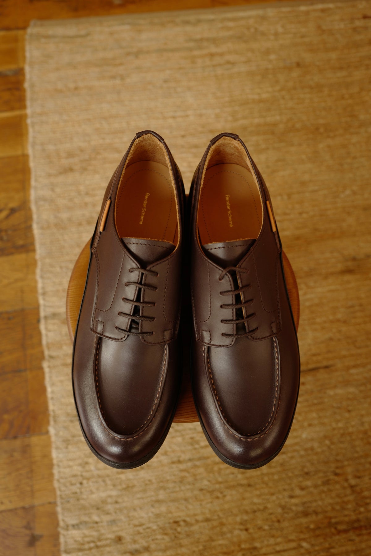 Derby #2146 en marron foncé 