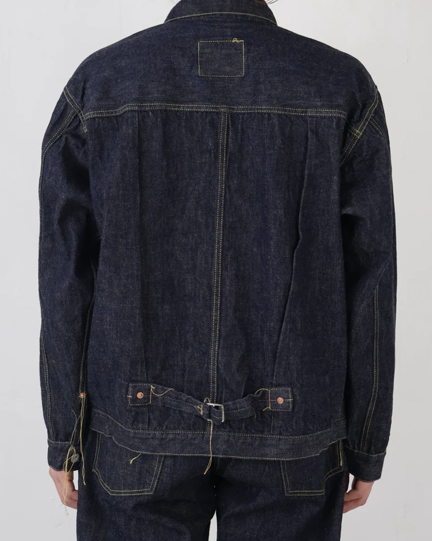 FULLCOUNT LIMITED EDITION - Limited Edition - S2107-24 WWII 13.7oz Brown Cotton Model Type I Denim Jacket OW - Tempo