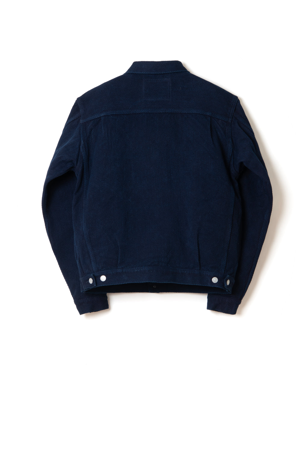 STUDIO D'ARTISAN - Pre-Order: Deep Indigo Kase Dye Sashiko 14oz. Type II Denim Jacket - Tempo