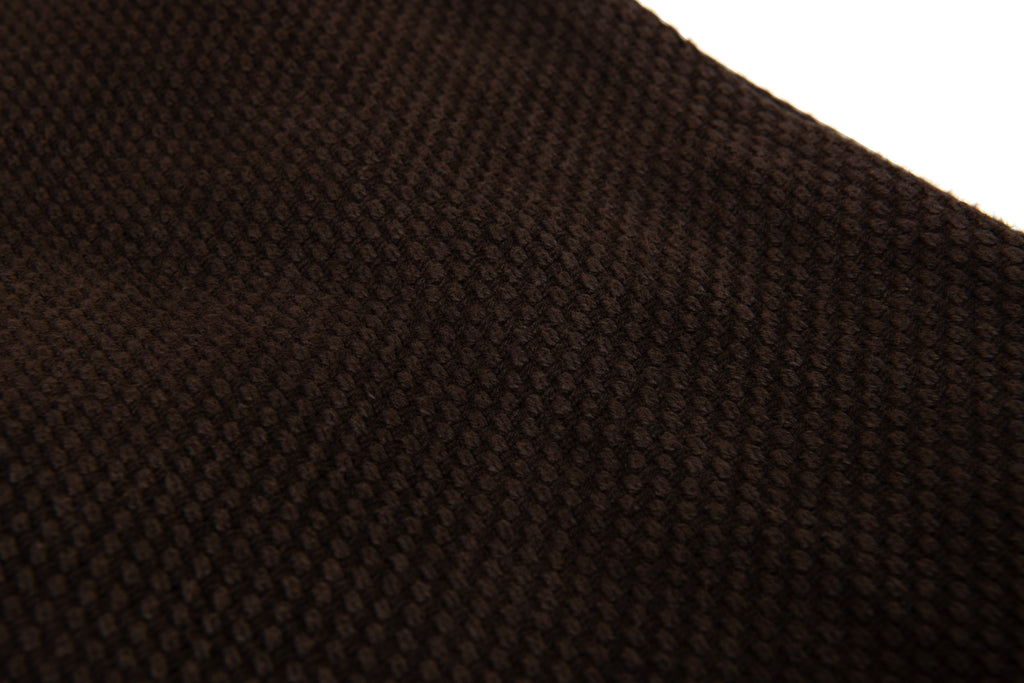 STUDIO D'ARTISAN - Pre-Order: Amami Dorozome Mud Dyed 13oz. Sashiko Coverall - Dark Brown - Tempo