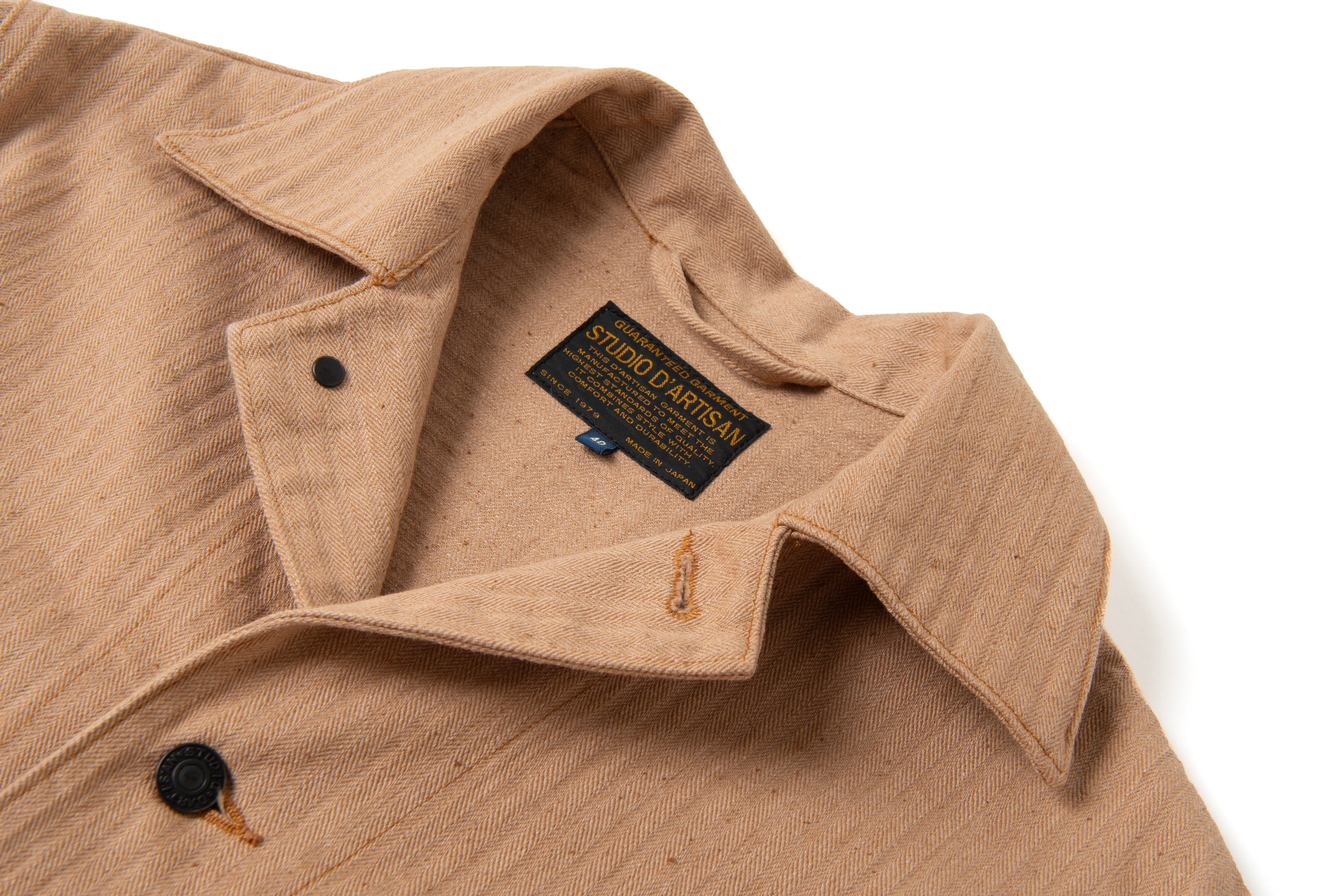 STUDIO D'ARTISAN - Organic Fox Cotton 11oz. Mil Coverall - Tempo