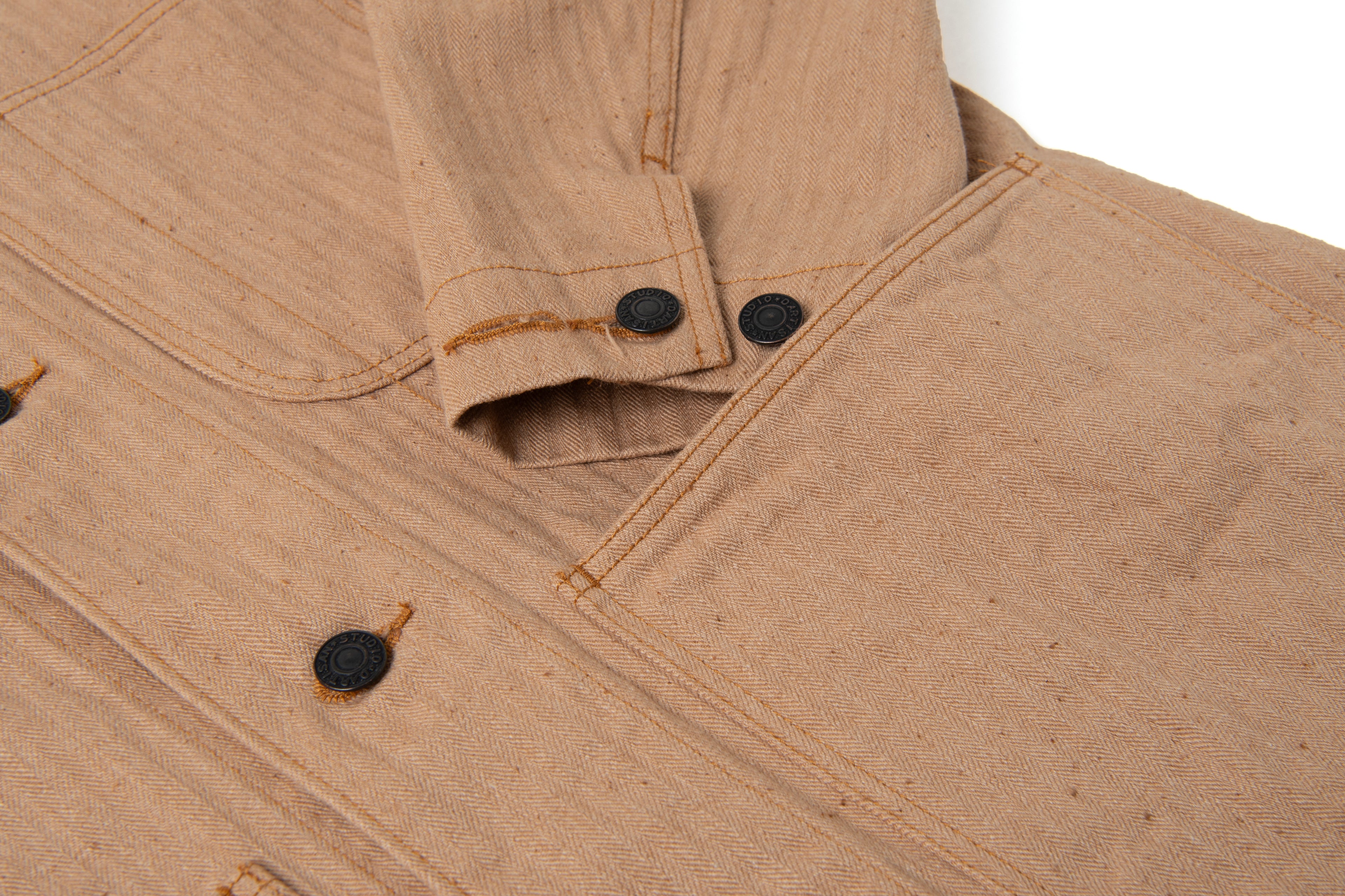 STUDIO D'ARTISAN - Organic Fox Cotton 11oz. Mil Coverall - Tempo