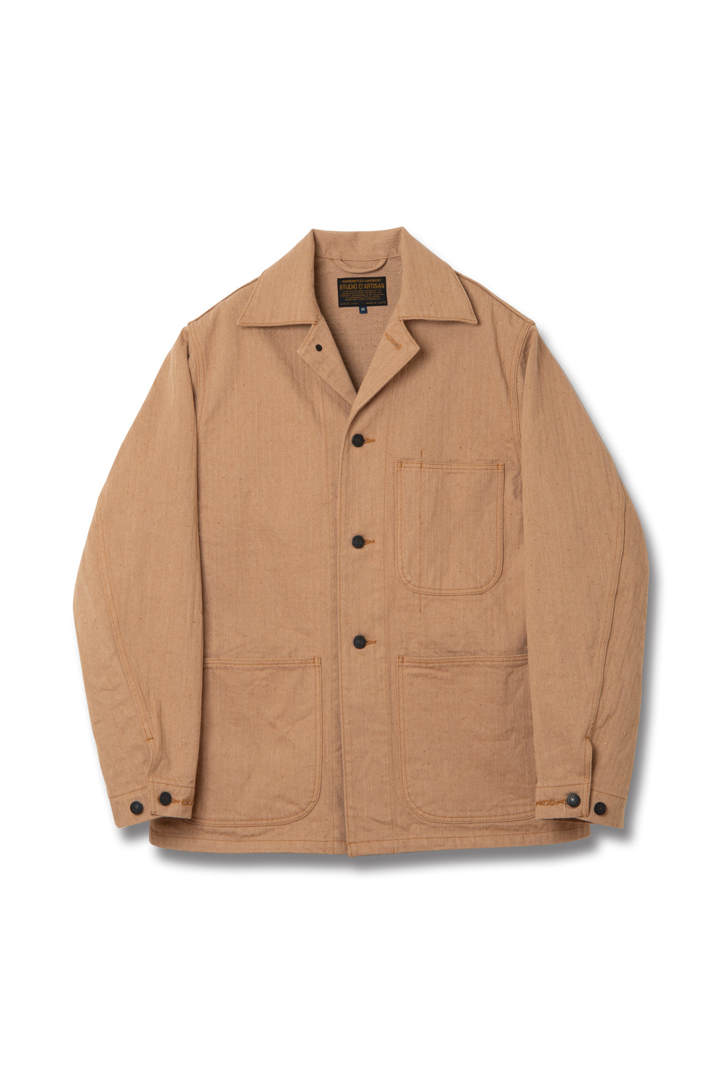 STUDIO D'ARTISAN - Organic Fox Cotton 11oz. Mil Coverall - Tempo
