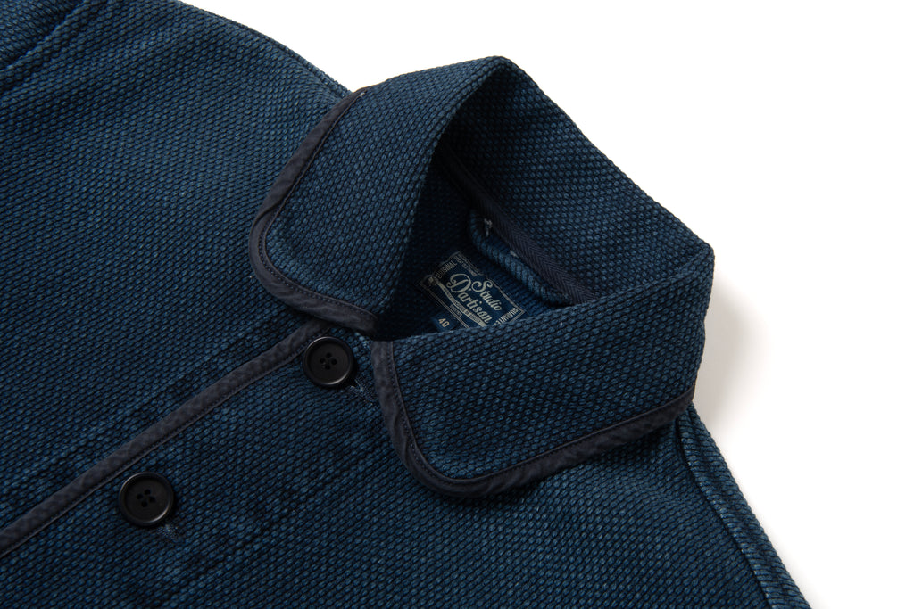STUDIO D'ARTISAN - PRE-ORDER - SUMI-VAIL 13OZ SASHIKO JACKET No.4653 - Tempo