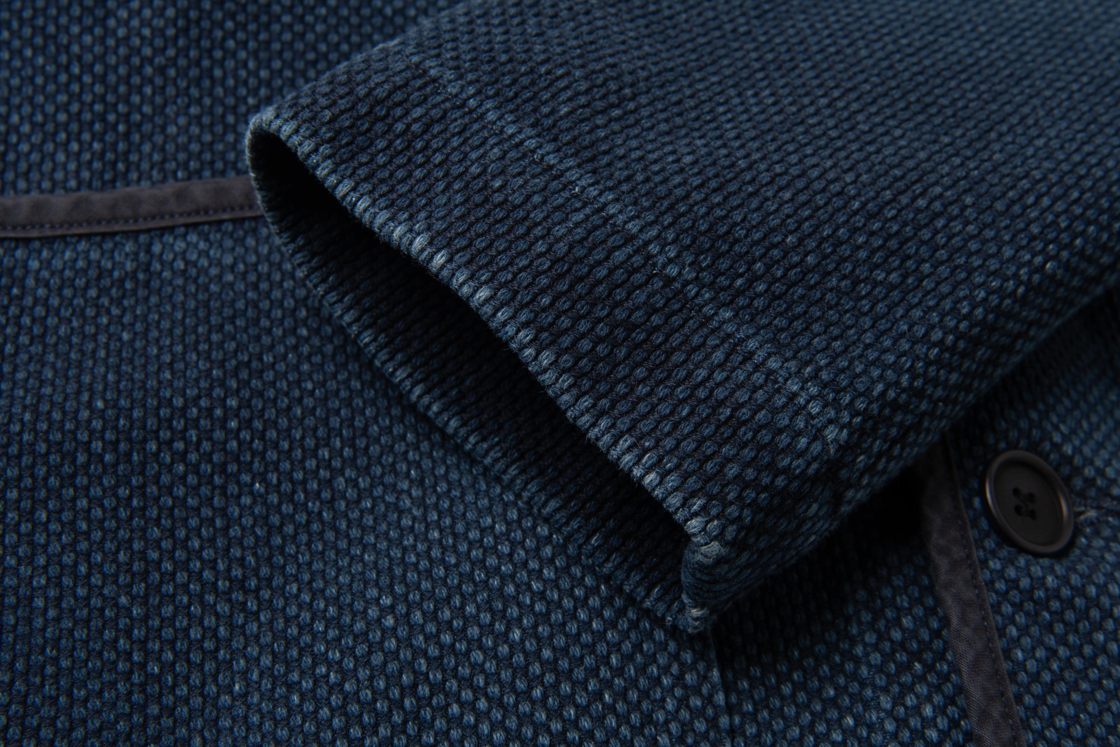 STUDIO D'ARTISAN - PRE-ORDER - SUMI-VAIL 13OZ SASHIKO JACKET No.4653 - Tempo