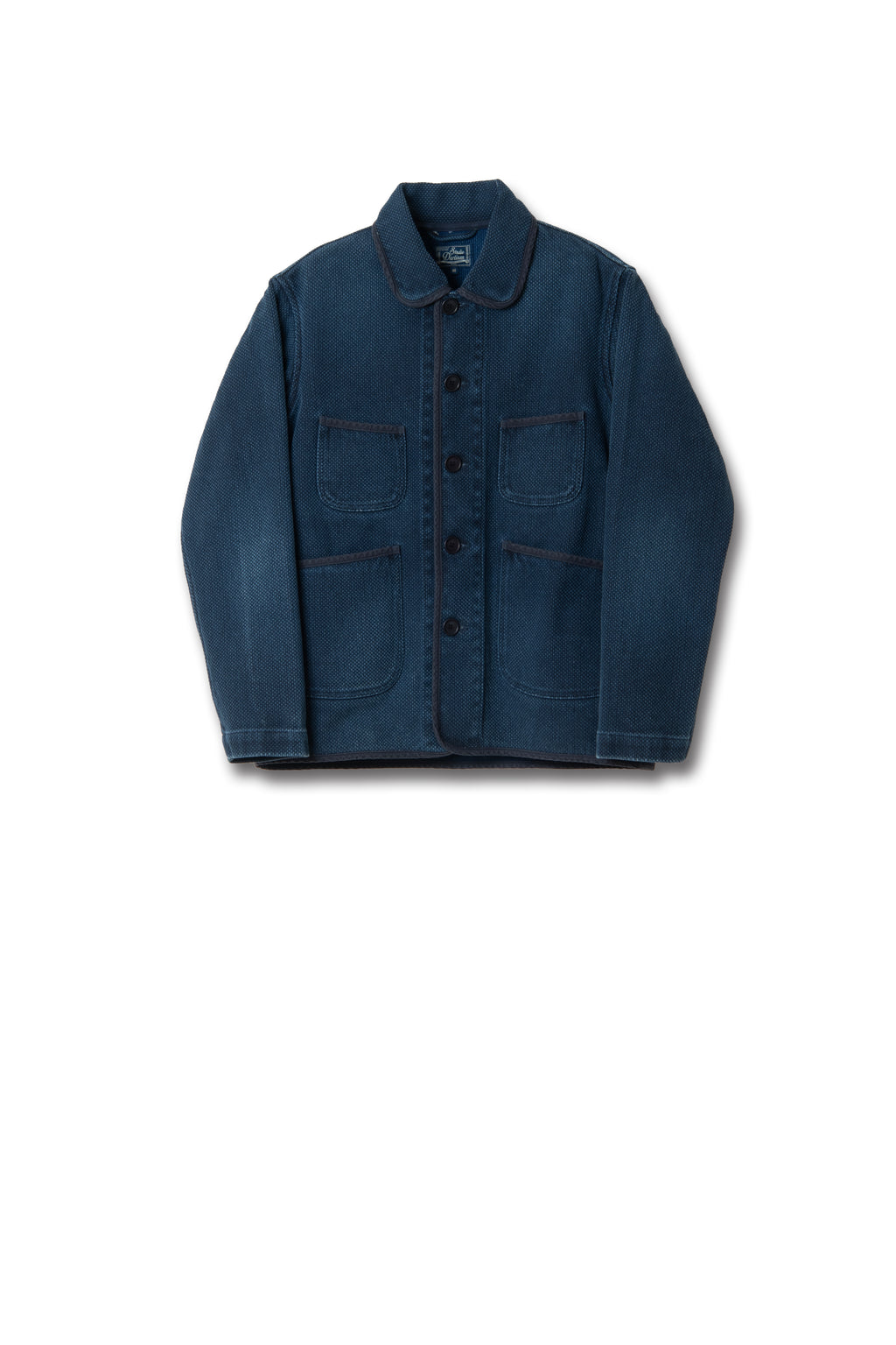 STUDIO D'ARTISAN - PRE-ORDER - SUMI-VAIL 13OZ SASHIKO JACKET No.4653 - Tempo
