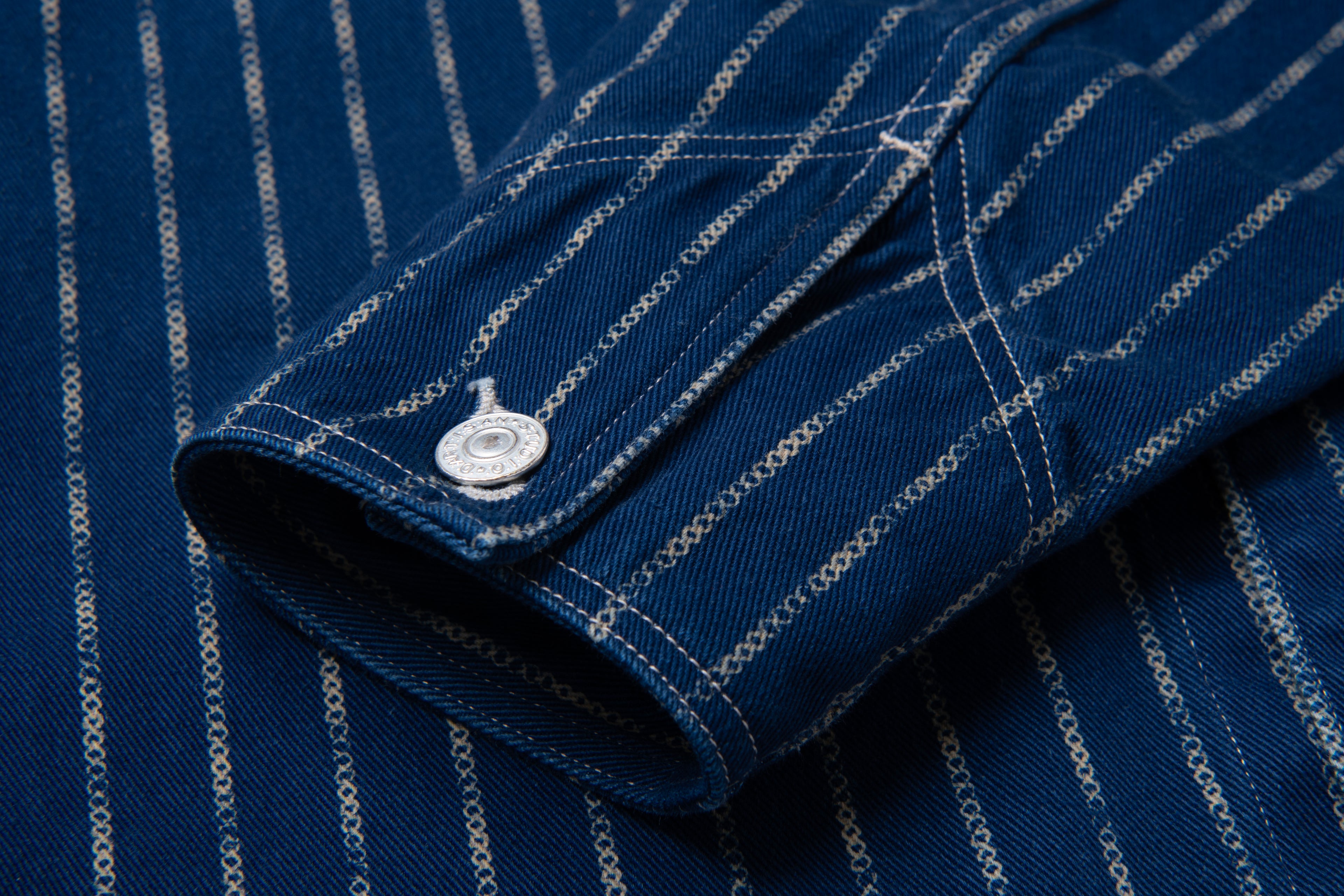 STUDIO D'ARTISAN - PRE-ORDER - INDIGO RING WABASH RAILROAD JACKET - Tempo