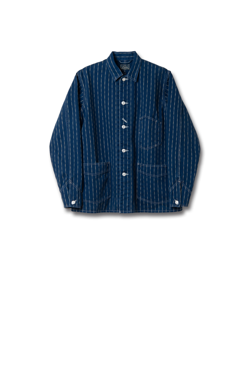 STUDIO D'ARTISAN - PRE-ORDER - INDIGO RING WABASH RAILROAD JACKET - Tempo