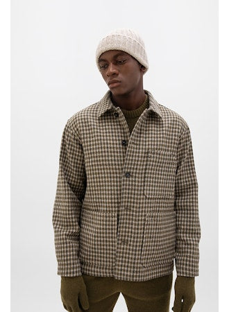 JOHNSTONS OF ELGIN - Cashmere Jersey Gloves in Olive - Tempo