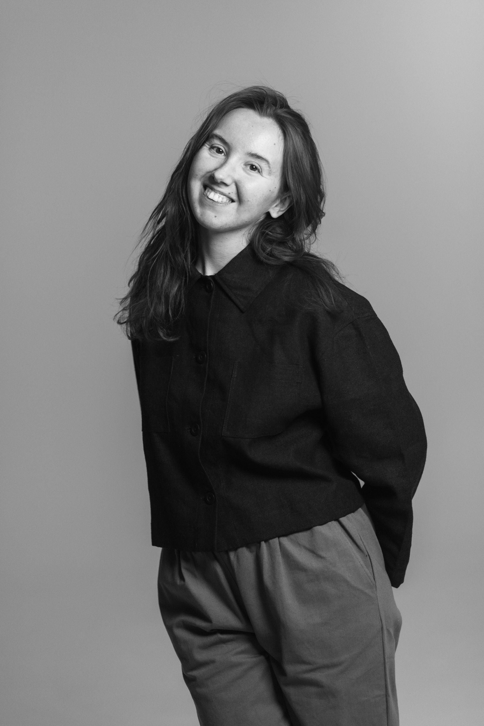 Lilija Short Jacket Wool Black