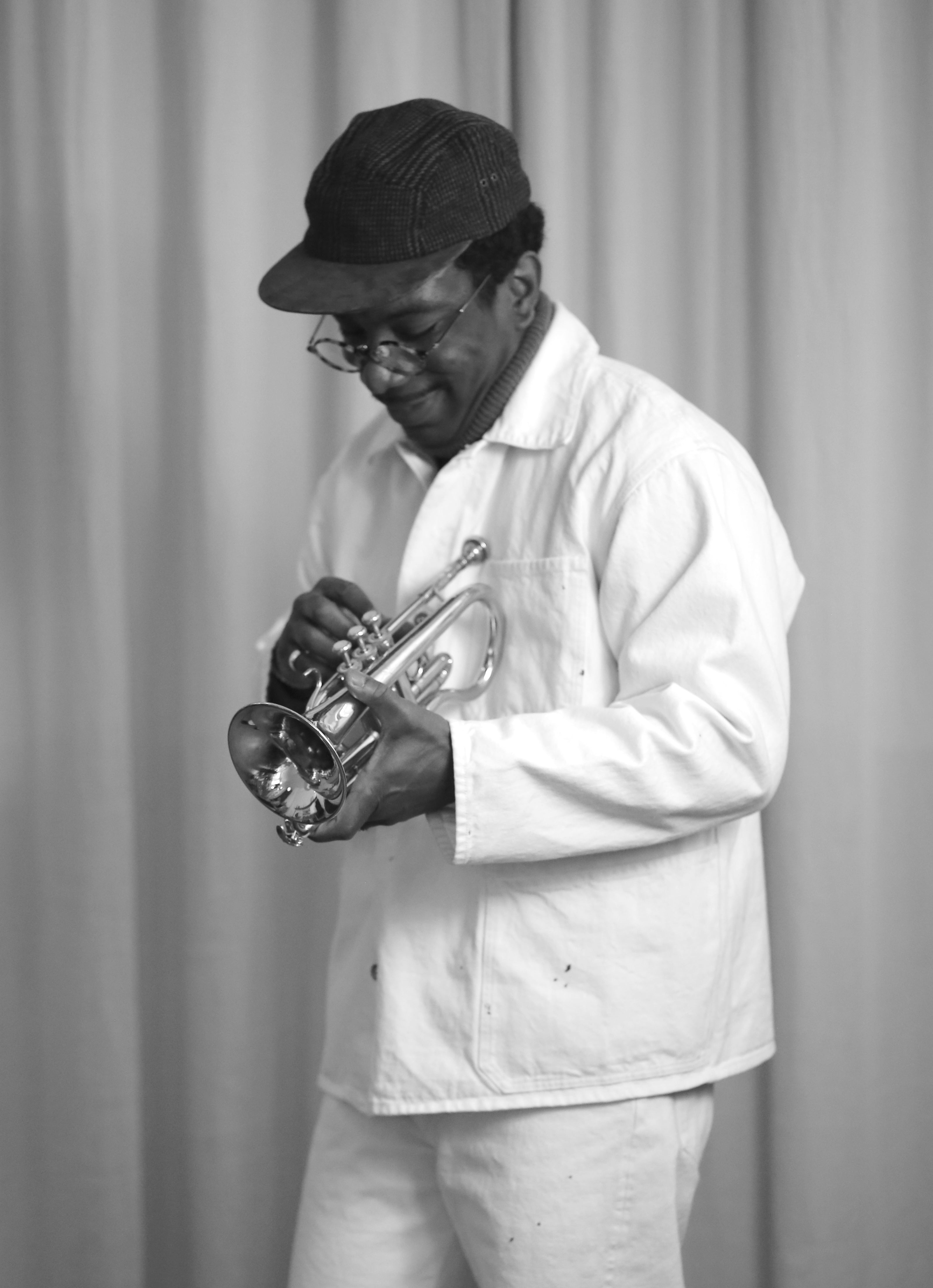 YOKO SAKAMOTO - DENIM COTTON COVERALL IN ECRU STAIN - Tempo