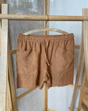 Cutch Hand-Dyed Hemp Easy Shorts