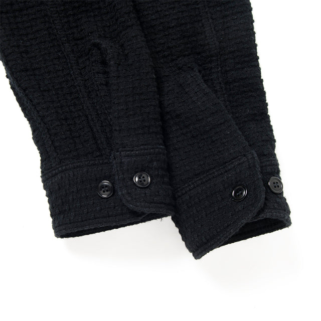 Kyoto Montsuki Kurozome Sashiko Shirt - OW - Tempo