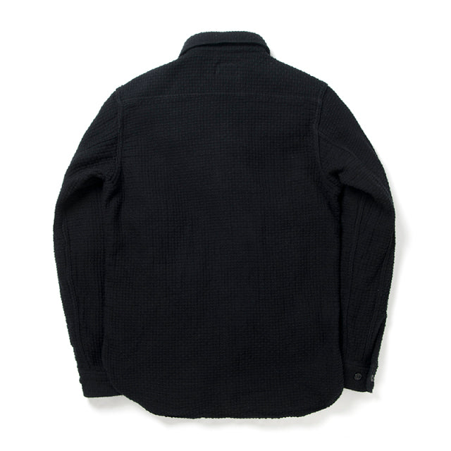 Kyoto Montsuki Kurozome Sashiko Shirt - OW - Tempo