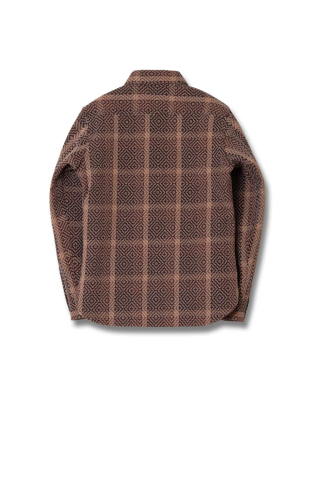 STUDIO D'ARTISAN - Pre-Order: Kakishibu Noragi Sashiko Shirt - Tempo