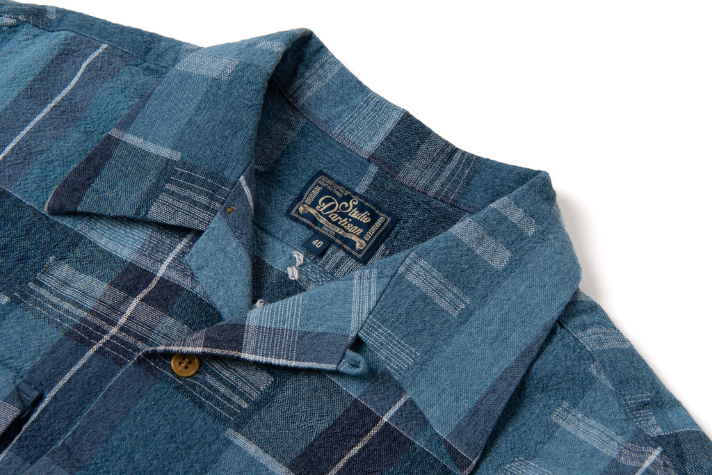 STUDIO D'ARTISAN - PRE-ORDER: NORAGI PATCHWORK SHIRT No. 5747 - Tempo