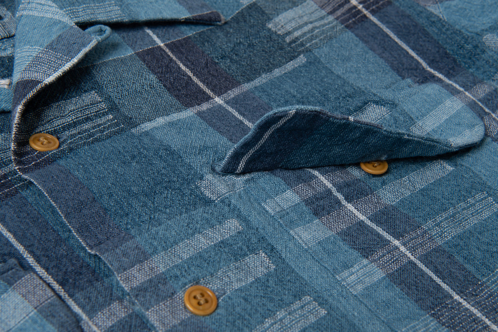STUDIO D'ARTISAN - PRE-ORDER: NORAGI PATCHWORK SHIRT No. 5747 - Tempo