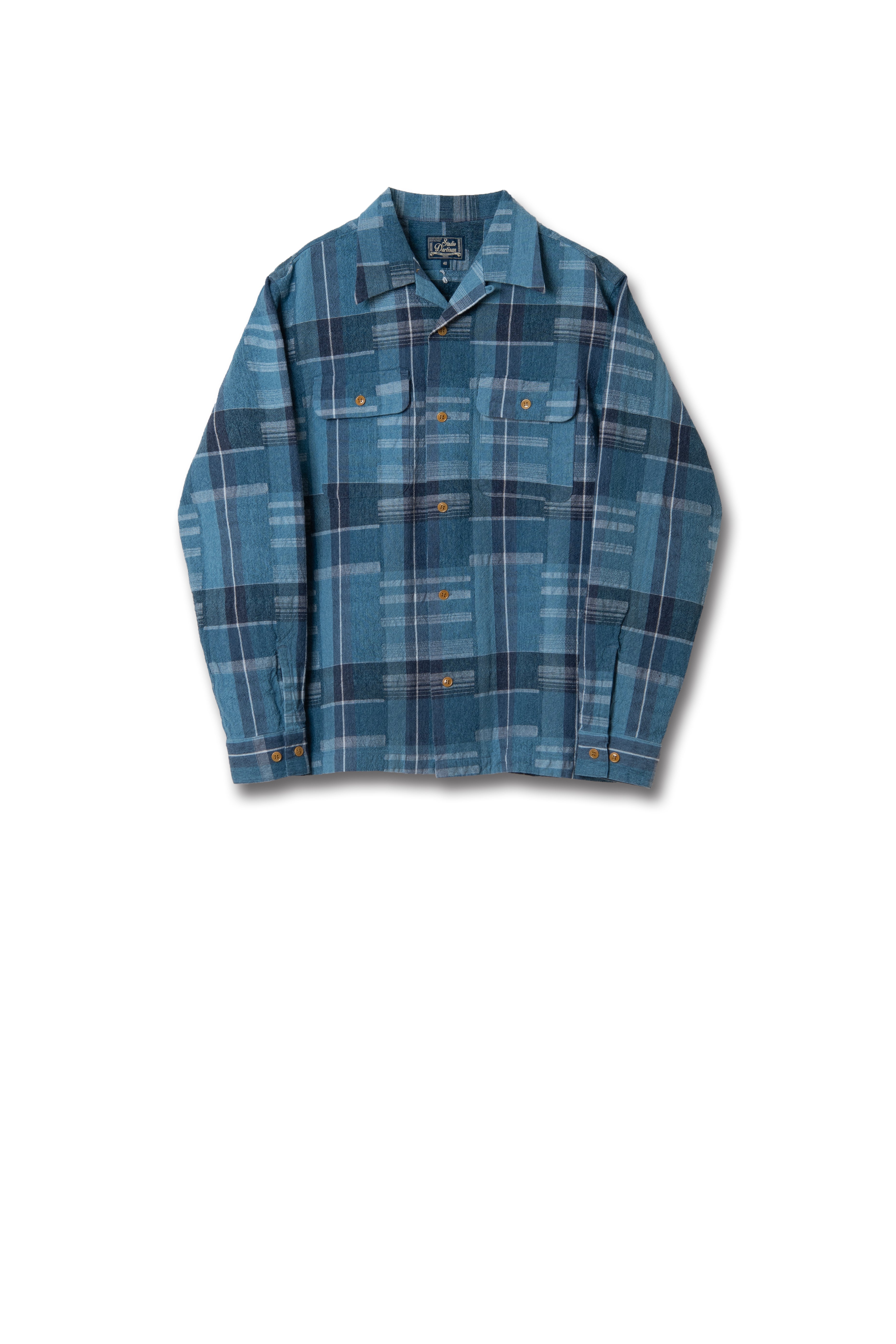 STUDIO D'ARTISAN - PRE-ORDER: NORAGI PATCHWORK SHIRT No. 5747 - Tempo