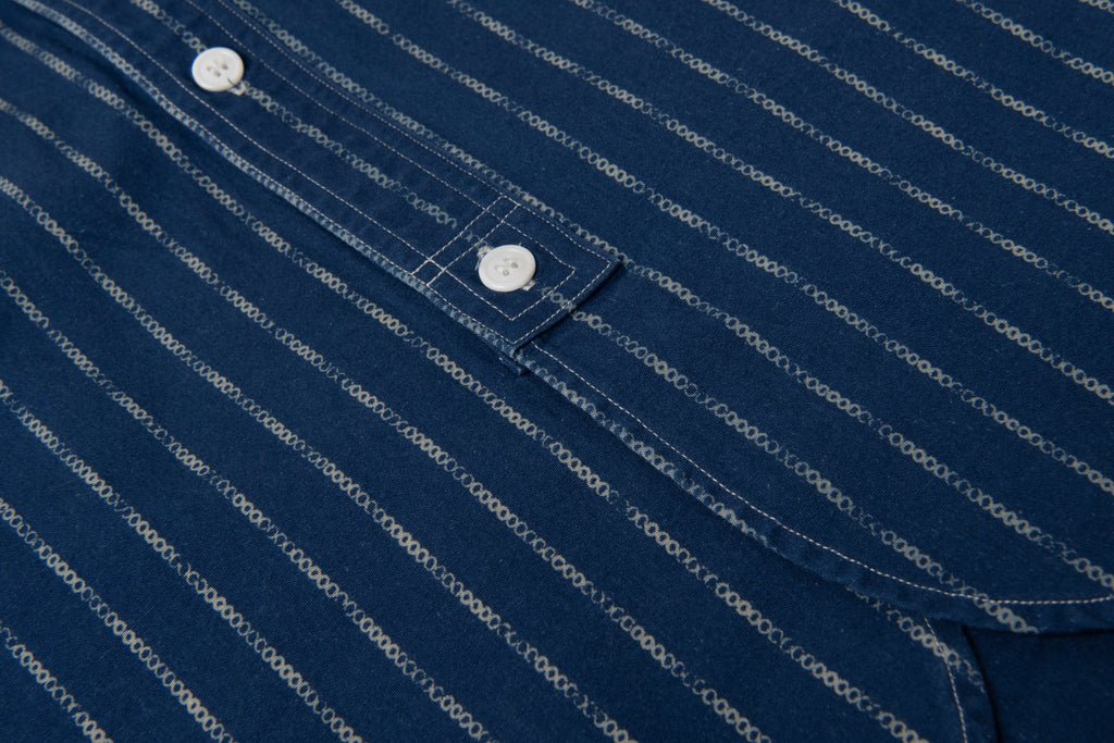 STUDIO D'ARTISAN - PRE-ORDER - INDIGO RING WABASH SHIRT No. 5748 - Tempo