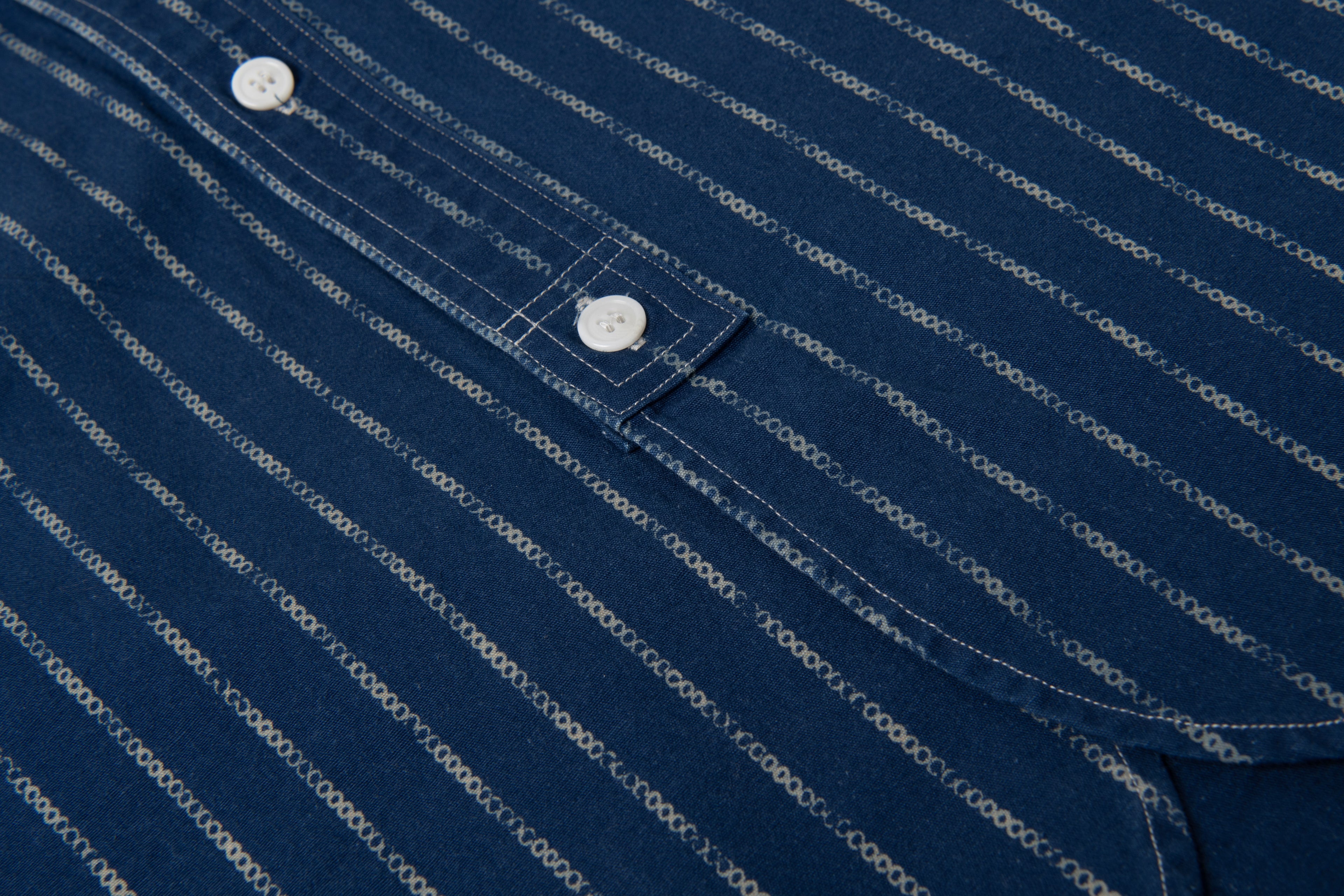 STUDIO D'ARTISAN - PRE-ORDER - INDIGO RING WABASH SHIRT No. 5748 - Tempo