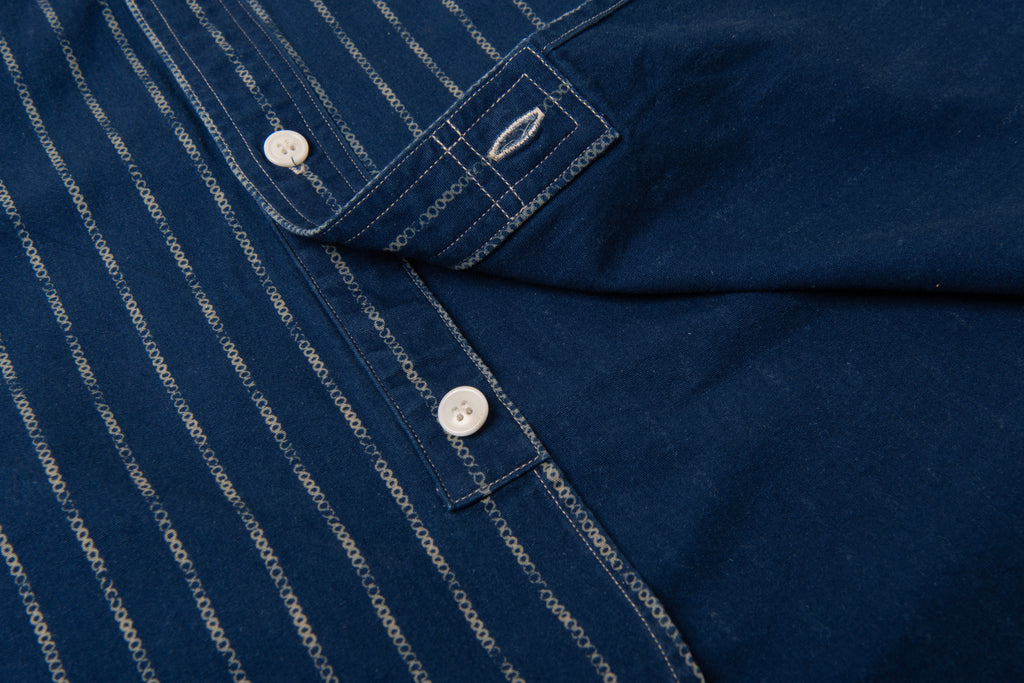 STUDIO D'ARTISAN - PRE-ORDER - INDIGO RING WABASH SHIRT No. 5748 - Tempo